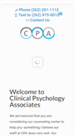 Mobile Screenshot of clinical-psychology-associates.com